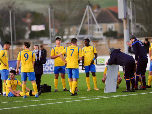 Lancing FC are going well in the league / Picture: Stephen Goodger