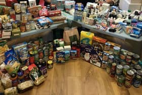 Woodstock Day Nursery, in Farncombe Road, Worthing, collected a huge amount of groceries and toiletries for Worthing Food Foundation last month