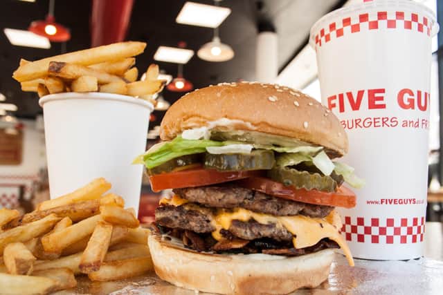 Five Guys is famous for its burgers and fries