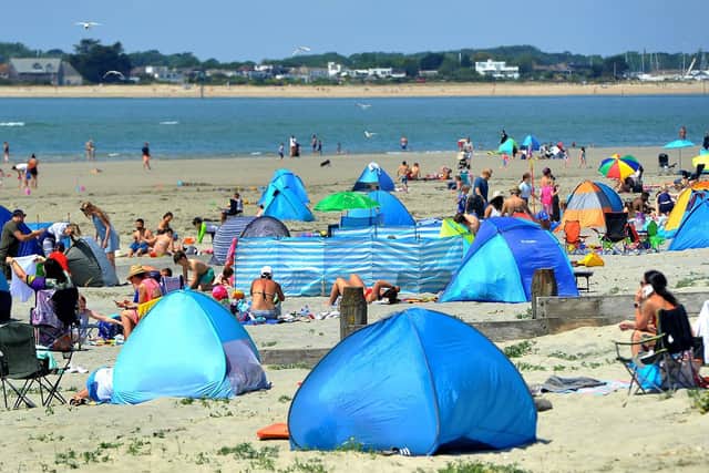 West Wittering Estate introduced a pre-booking system during the summer to deter people parking illegally in the area and gathering during the pandemic. Photo: Steve Robards