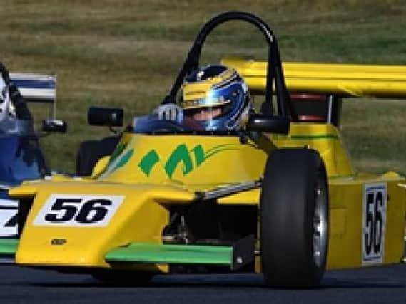 Ben drives his FF2000 to a to a double win at Brands Hatch