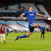 Lewis Dunk scored in the 2-2 draw at West Ham