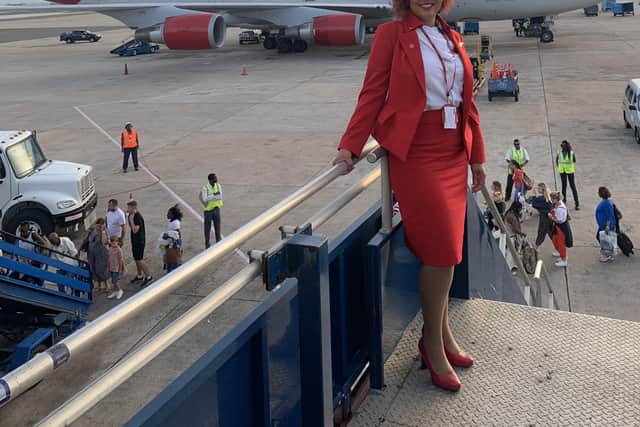 Keira Sanded was a Virgin Atlantic stewardess for 13 years