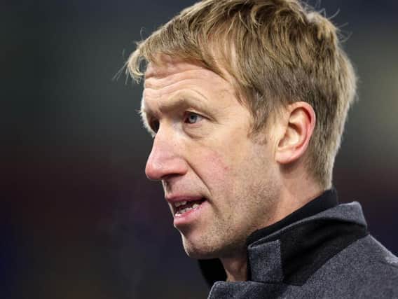 Graham Potter tactics were called into question after their 3-3 draw against Wolves last Saturday