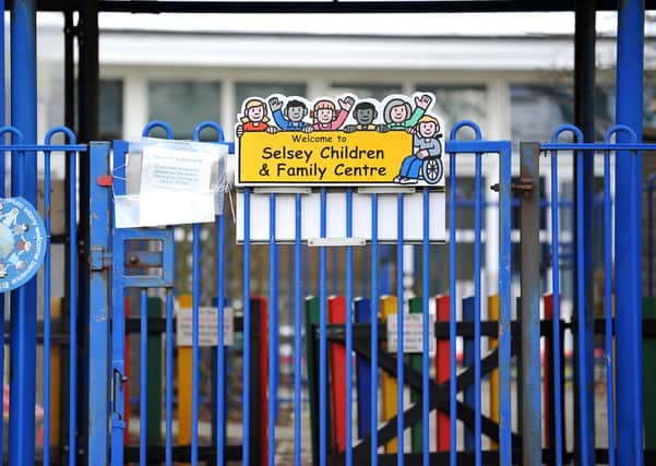 The county council is exploring plans to close the majority of its children and family centres