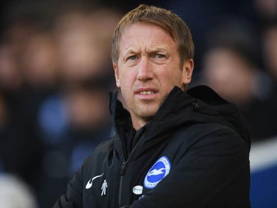 Graham Potter will take his Brighton team to Newport County in the FA Cup this Sunday