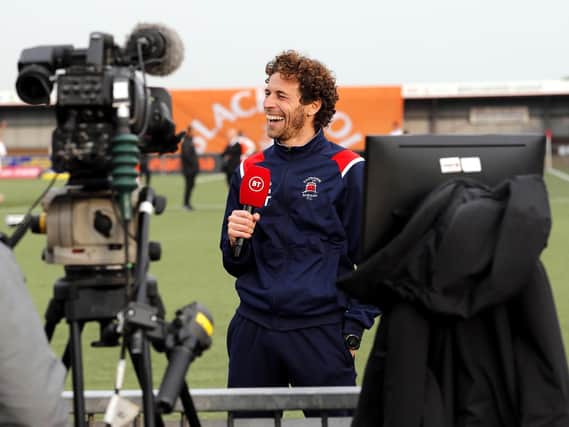 Sergio Torres is looking forward to Eastbourne Borough's return to action this weekend / Picture: Lydia Redman