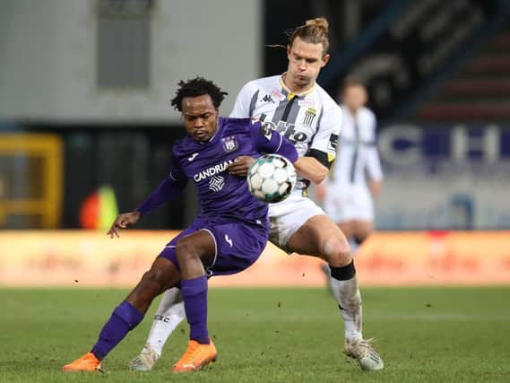 Percy Tau has been training with Brighton ahead of their FA Cup clash at Newport