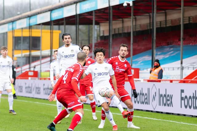 Action from the game. Picture by UK Sports Images