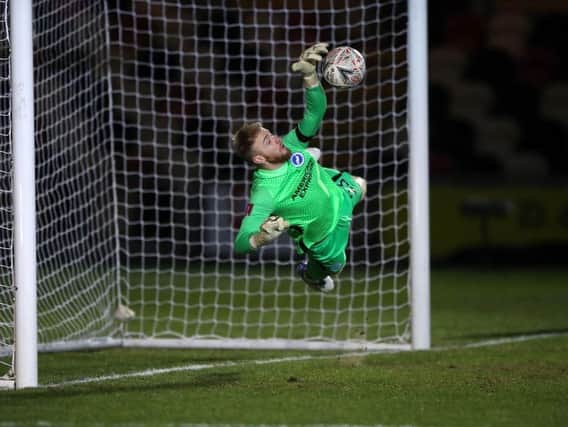 Brighton goalkeeper Jason Steele saved four penalties in the shoot-out at Newport
