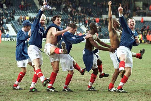 The famous conga picture from 1997