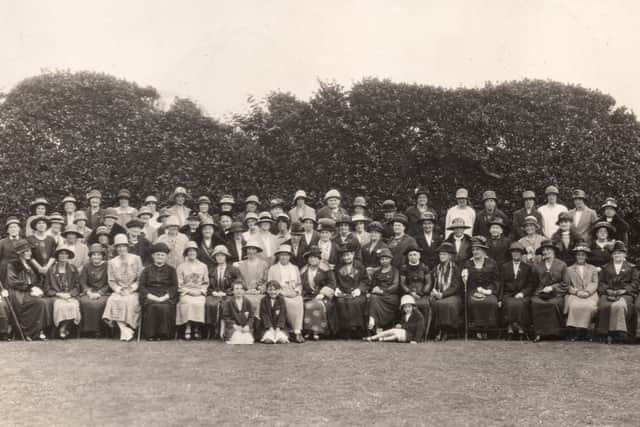 Can you help identify this group of women from Worthing? Picture: Walter Gardiner