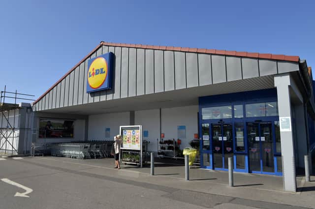 Lidl store in Seaside, Eastbourne (Photo by Jon Rigby) SUS-190919-105517008