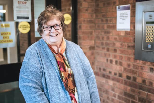 Julie Moon was spending her first Christmas on her own and was grateful to Guild Care for its support