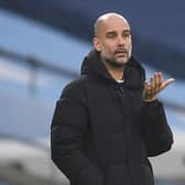 Pep Guardiola  will be without the talents of his key striker against Brighton on Wednesday