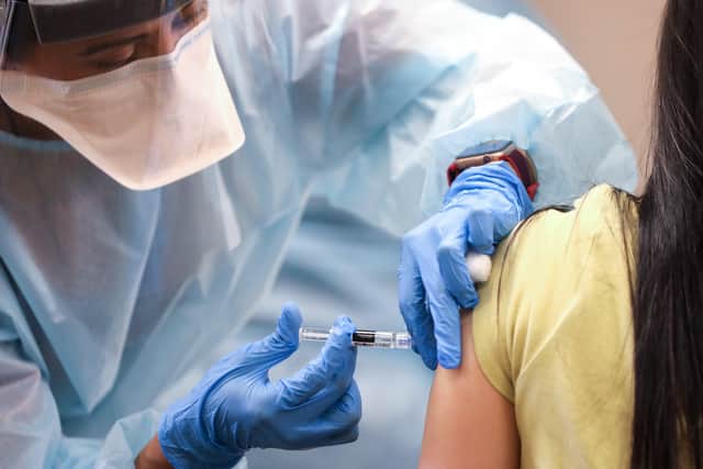 The Covid-19 vaccine is being distributed across the UK. Stock picture by Getty Images