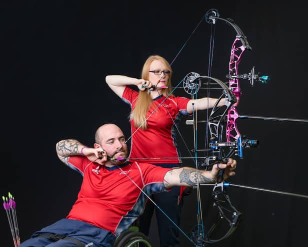 Disabled archers continue to train