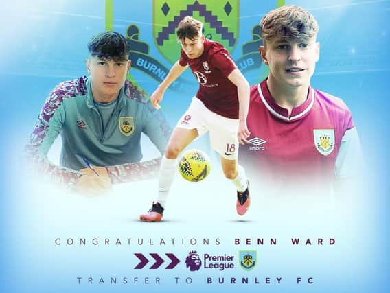 From Hastings to Burnley - what a move for Benn Ward / Image from Hastings United FC