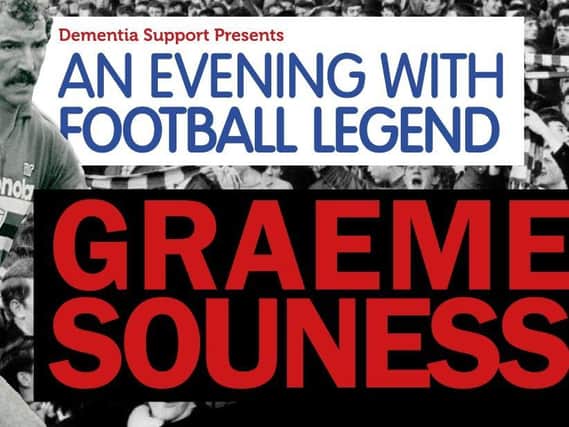 Graeme Souness is star guest at the Dementia Support event