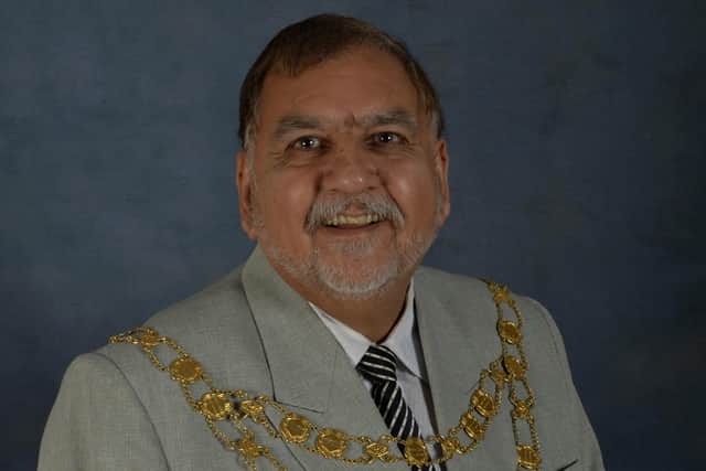 Former Crawley mayor Raj Sharma