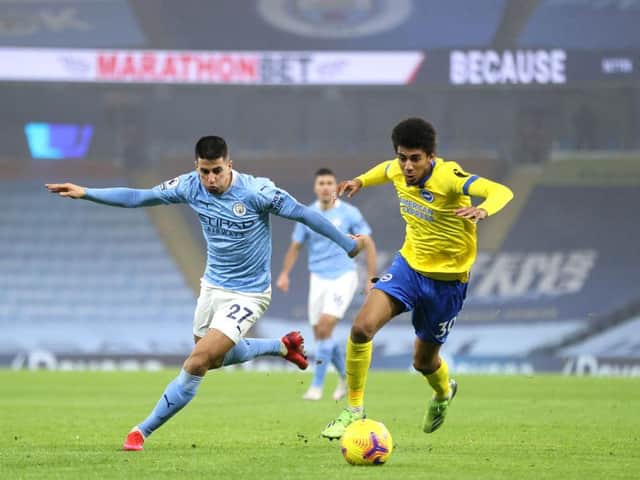 Bernardo played well for Albion at Manchester City last Wednesday but has joined his former club RB Salzburg on loan for the rest of the season