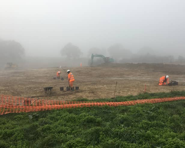 Northern Arc development in Burgess Hill. Picture: Simon Stevens and Archaeology South East