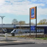 Aldi Store in Eastbourne (Photo by Jon Rigby) SUS-160414-093559008