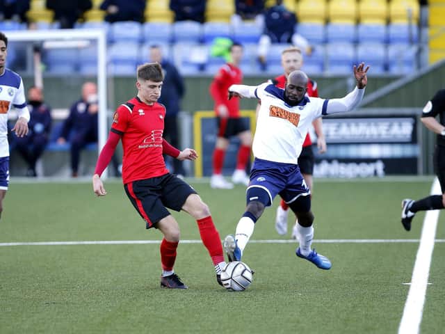 Eastbourne Borough won at Havant last Saturday - but could it be their final game for a while? Picture: Lydia Redman