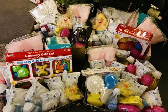 Puddle Ducks Hampshire and West Sussex's donations for Little Bundles