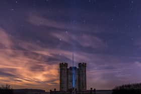 Stargazing 1 - Dark skies over Arundel Castle by Jamie Fielding SUS-210127-112706001