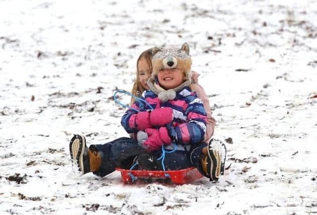Snow is forecast for Sussex this weekend