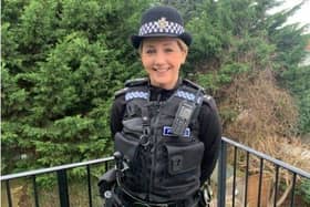 PC Lucy Thomas, photo by Sussex Police SUS-210129-100322001