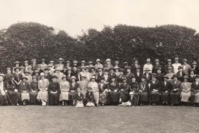 Can you help identify this group of women from Worthing?