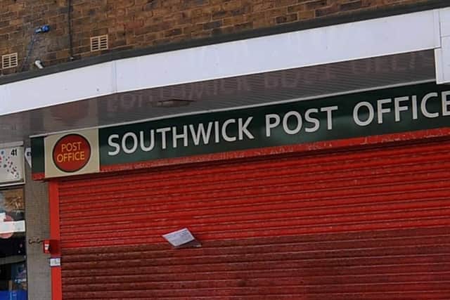 Southwick Post Office is closing for two weeks for refurbishment of the shop. Picture: Steve Robards SR2003274