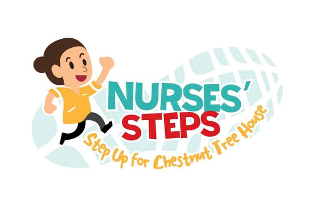 Nurses’ Steps 2021 challenges people to walk a month in the footsteps of a hospice nurse to raise money for Chestnut Tree House