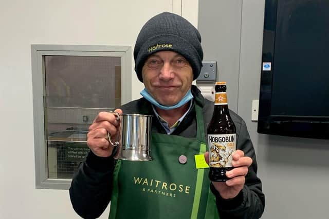 Alex Vincent, trolley man at Waitrose in Worthing, retires after 20 years at the store