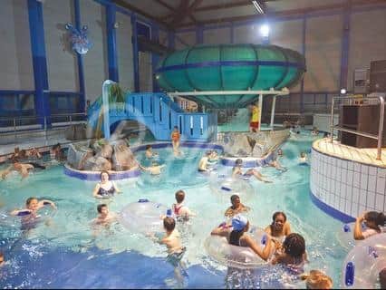 The former swimming pool building had consent to be demolished as part of a 2017 planning application. Photo: Butlin's
