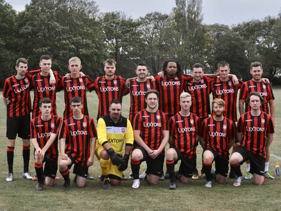 Southwick line up before their first game in the Mid Sussex League last September / Picture: Stephen Goodger