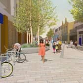 An artist's impression of how Portland Road could look SUS-211002-110222001