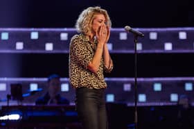 Victoria Heath, of Hartfield, performing on The Voice. Picture: ITV