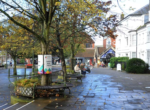 Horsham town centre in November 2020. Picture: Steve Robards SR2011101