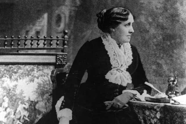 circa 1870: US writer Louisa May Alcott, (1832 - 1888), born in Philadelphia. Her books include 'Little Women' (1868), which drew on her own experiences. Photo by Hulton Archive/Getty Images