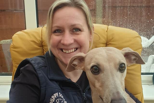 Louise Williamson, from South Coast Dog Training School