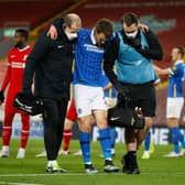 Solly March suffered a serious injury during their victory at Liverpool last Wednesday