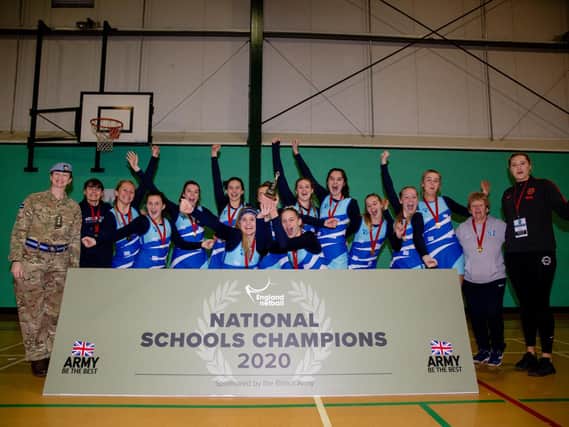 Worthing College's netball squad were national winners in 2020