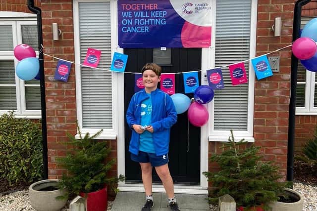 Jacob White’s commitment to his charity challenge has been incredible
