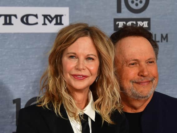 US actress Meg Ryan (L) and actor Billy Crystal arrive for the 30th Anniversary Screening of When Harry Met Sally in 2019 Picture: FREDERIC J. BROWN/AFP via Getty Images