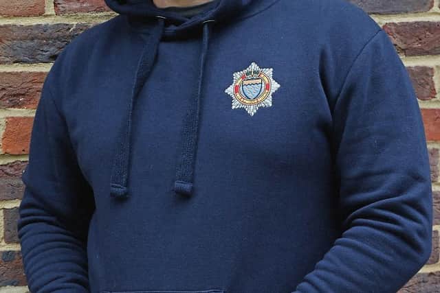 The hoodies come in a range of colours. Picture: West Sussex Fire & Rescue Service