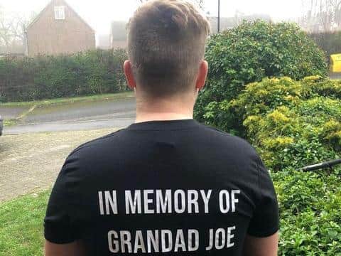 Zack Johnson is covering 400 miles in memory of his grandad