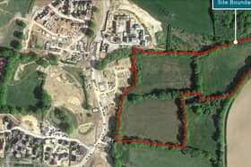 Site of proposed 83 homes at Duckmoor, Billingshurst